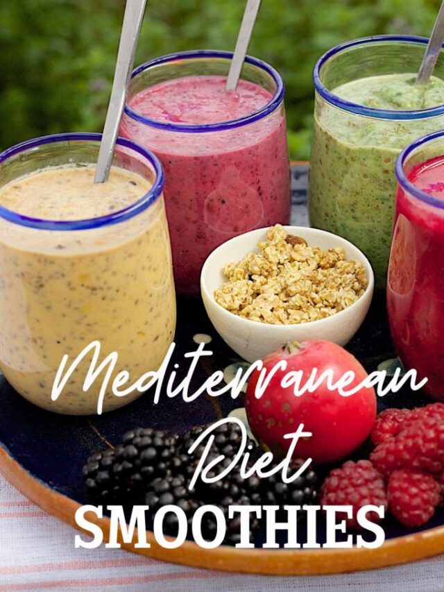 Revolutionize Your Mornings with Mediterranean Diet Smoothie Magic!